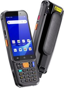Eyoyo Wireless Android Barcode Scanner: Handheld 1D/2D/QR Code Scanner Mobile Computer 5.5" Full Touchscreen/4" with keypad IP66 Rugged Android 12 PDA Warehouse Inventory Terminal with WiFi 5G Bluetooth GPS NFC