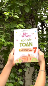 Sách: Combo 3 Cuốn Rèn Kĩ Năng Học Tốt Toán Lớp 7 + Rèn Kĩ Năng Giải Toán Lớp 7