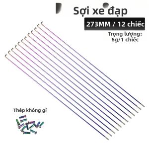 Nan Hoa Xe Đạp Thép Không Gỉ Rainbow 14G Dành Cho Xe Đạp Địa Hình & Đường Trường 26/27.5/29 Inch Kiểu J-Bend Hoặc Straight Pull Nhiều Màu Sắc Nâng Cấp Bánh Xe