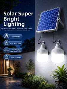 XLYS | Ultra-bright Remote Control Solar Light Waterproof Sensing Long-lasting Wire-free Garden Lighting