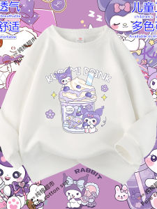 Áo Nỉ Trẻ Em Thời Trang Có Lót Lông Cừu Cổ Tròn Áo Len Trẻ Em Mùa Thu Đông Thường Ngày Thoải Mái Ấm Áp