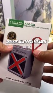 K02 Speaker Bluetooth Mini BT5.3 Portable Ultra Audio Wireless Speaker Lucu No Delay Super Bass TWS Interkoneksi HIFI Suara Stereo 100% ORI