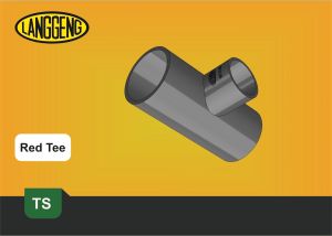 Langgeng Reducer Tee TS-D 1-1/2x1" - Fitting PVC