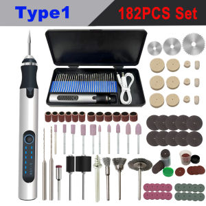 4.2V 5000-10000-18000r Electric Mini Grinder Engraving Pen Wireless Grinder Cordless Micro Rotary Tools Drill for Jewelry Metal