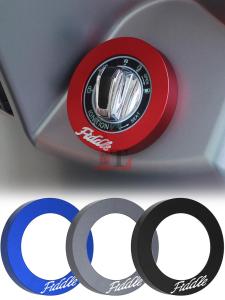 Aluminum Alloy Decorative Cover Frame for SanYang Fiddle150 Motorcycle Switch Lock Cover Protection Ring Accessory