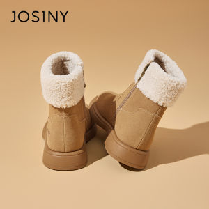 Josiny | Warm Fur Lined Snow Boots 2025 New Soft Sole