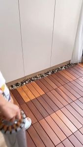 Windproof Clothes Drying Rack Garment Rack Portable and Foldable Space Saving Laundry Drying Rack for Outdoor and Indoor with Wood Base