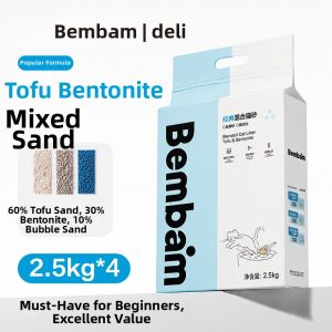 deli | Odor-Removing Clay Tofu Litter 2.5kg Per Pack