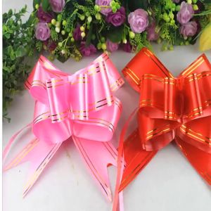 10pcs Gift Ribbon Wrap Flower Bow Wedding Gift Packaging Box Butterfly Lace