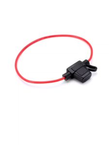 RUMAH SEKRING TANCAP UNIVERSAL / mini fuse holder waterproof atv Razor motor kabel box sikring anti air