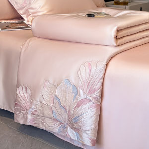 ZHIDING | Summer Cooling Washed Silk Quilt Set 4PCS