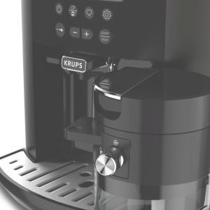 KRUPS เครื่องชงกาแฟอัตโนมัติ Arabica Latte Pewter (1450 วัตต์) - รุ่น EA819E