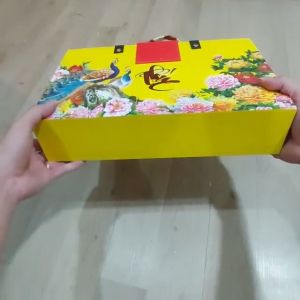 Hộp Đựng Quà Tặng cao cấp (36x23x85cm) – Hộp Quà Tặng có quai xách – Hộp Đựng Chai Rượu trà cafe mứt kẹo