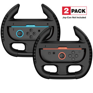 BEBONCOOL 2PCS M400 NEW Racing Steering Wheel for Switch 2 Controller Accessories Handle Grips for Switch 2 Game Accessories