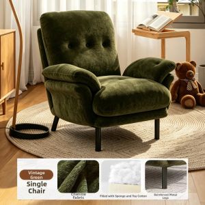 Washable Sofa Bed Lazy Chair with Backrest