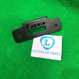 DUDUKAN PLAT NOMOR YAMAHA FAZZIO MOSCOW WARNA HITAM HARGA SATUAN BREKET DUDUKAN PLAT NOMOR FAZZIO