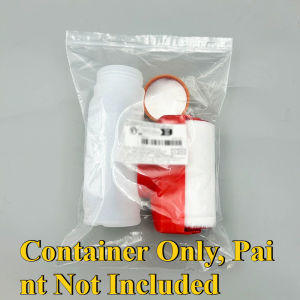 1PC 4-inch paint roller brush with 16.91 ounce storage plastic paint roller (no paint)