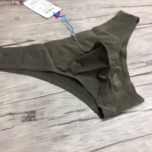 Cockcon Nam Thấp Vòng Eo Ice Lụa Quần Lót Tam Giác Liền Mạch Thoáng Khí Một Mảnh Nửa Phủ Thoải Mái Quần Lót Nam