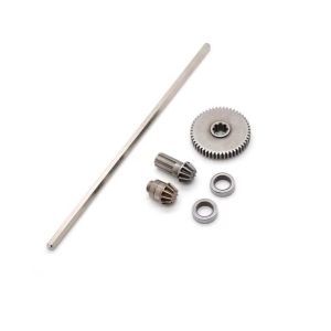 MJX Hyper Go 1/14 Tốc Độ Cao RC Xe Tải Vi Phân Bánh Răng Ổ Trục Bộ Bánh Xe Kim Loại/Lốp Xe Cho 14301 14302 14303