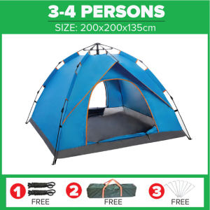 Kaisa Villa Automatic Waterproof Camping Tent: Lightweight & Breathable
