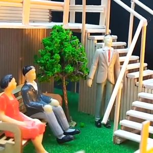 模型假人 1: 200 to 1:25 Scale human Model Diorama People Figure Miniature Painted Plastic Human Architectural Building Model