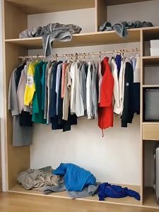 Clothes Dust Cover Transparent Dust Bag Hanging Cloth Pocket Washable Dust-Proof Suit Coat Dress Overcoat Suit Covers