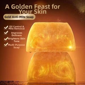 Long Lasting Fragrant Gold Soap