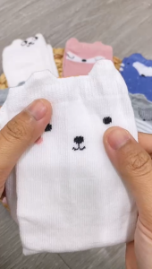 Kaos Kaki Bayi Korea Panjang  Kode 6486 Premium Kaos Kaki Bayi Panjang Murah Berkualitas BRG