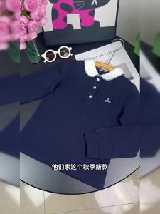 navigare kids | Polo Collar Long Sleeve Girls T-Shirt