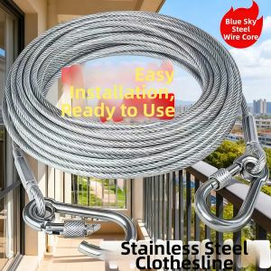 YOULE | Durable Outdoor Clothesline Steel Wire