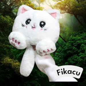 Tas anak kucing pikacu full body bulu