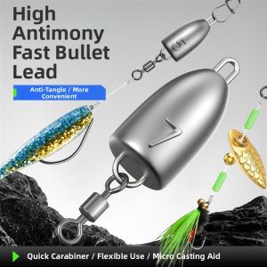FANZHI | High-Antimony Alloy Sinker For Casting and Lure