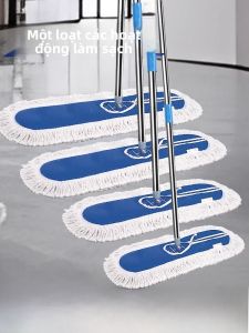 Bàn Lai Phẳng Cỡ Lớn Chuyên Dụng Cho Vệ Sinh Công Nghiệp Bàn Lai Loại Đẩy Bụi Bàn Lai Thương Mại Bàn Lai Bằng Vải Cotton
