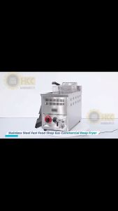 8L Automatic Gas Deep Fryer: A Heavy-Duty & Temperature-Controlled Solution
