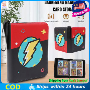 400 Cards holder Pokemon Anime Game Binder Card Holder Zipper Album Book Capacity EX GX Collectibles Folder Kids Toys Gift Album Book Binder