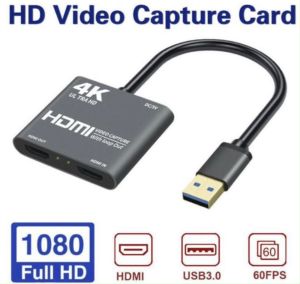 4K 60Hz HD เอชดีเอ็มไอ Video Capture CardทีวีLoop 1080Pเกมการบันทึกแผ่นที่ถ่ายทอดสดกล่องUSB 3.0 Grabberสำหรับ PS4