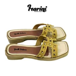 Sandal Selop Jelly Karet Teplek Sandal Flat Wanita Slip-on Korean style import sandal selop wanita terbaru/sandal wanita wanita terbaru 2021/sandal wanita terlaris