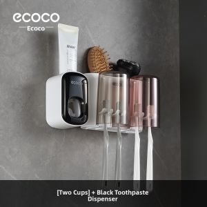 ecoco | Bathroom Toothbrush Holder Toothpaste Cup Organizer
