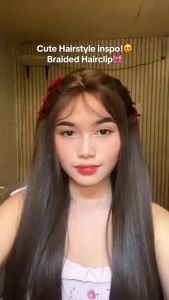 2Pcs Korean New Braided Hairpin Hair Clip Holder Headwear Hair Accessory for Girls