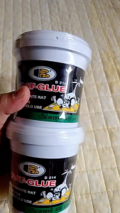 Bosny Rat Glue Trap with Spatula 400ML 🔥 Ready Stocks 🔥 Non-Poisonous Rat Glue GAm Tikus (Made In Thailand)