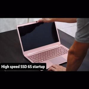 (In Stock)laptop 2023 new model 14 "HD Rose Gold New Intel J4125 RAM 8G SSD 256G Windows 11 laptop 1 year warranty free computer backpack and wireless mouse laptop