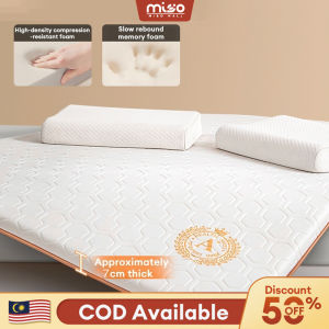 MISO Memory Foam Tilam Single/ Queen/King Tatami Flodable Mattress Thick Mattress Topper 7CM Multi Size Optional Latex Composite Sponge Mattress