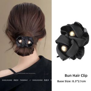 Ponytail Bun Maker Head Clamp For Volume Women