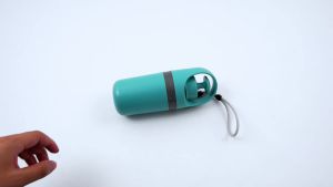 Portable Dog Poop Scooper with Holder Claw Clip Pooper Bag Dispenser Dog Walker Waste Picker for Small Medium Large Dogs