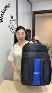 Balo Đi Phượt Cỡ Lớn Thể Thao Năng Động Vải Dù Gai Siêu Bền Chống Thấm Nước Cao