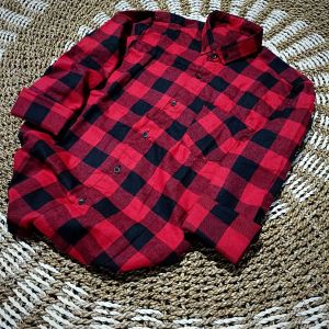 NEW FOUND COLLECTION Kemeja Flanel Pria Motif Kotak-Kotak Hem Planel Distro Tebal 2022