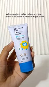Loluna Baby Calming Cream5X Ceramide 40ml Krim Penghangat dan Pereda Kolik Bayi 0+ Hypoallergenic