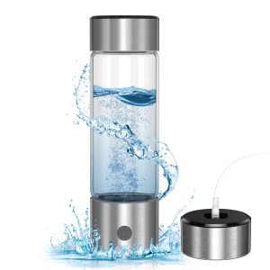 Brifit Hydrogen Water Bottle Hydrogen Water Bottle Generator Three Minute Rapid Electrolysis 460ml Portable Hydrogen Water Generator for Office Daily Use Travel and Gifts