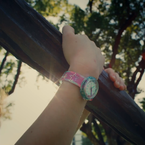 Flik Flak Flip It Pink! (FPNP183) Pink RECYCLED PET Kids Watch
