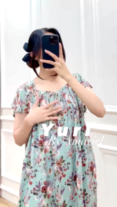 DASTER YURI MOTIF BUNGA HOMEWEAR